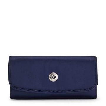 Kipling Money Land Snap Wallet Plånbok Marinblå | SE 1025DF